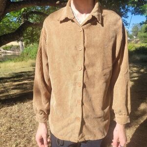 HYFVE Brown Corduroy Shirt